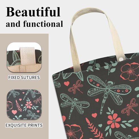 Car Trash Can, Cute Car Trash Bag, Hanging Car Organizer and Storage Bag, Trash Bin for Car Accessories, Vehicle, Travelling, Camping Cute Dragonfly and Flowers in Saudi Arabia