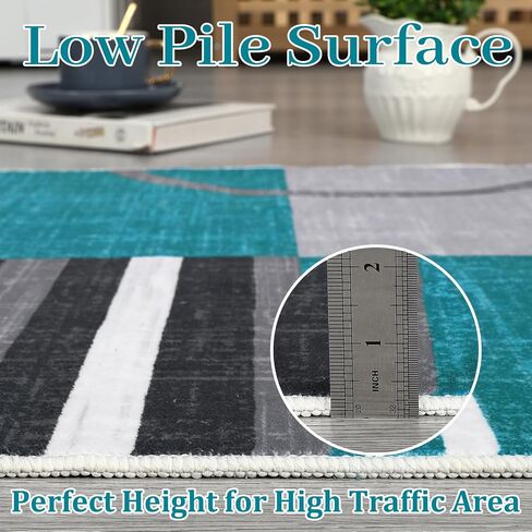 Runner Rug 2x6 منطقة هندسية حديثة سجادة الدوائر التجريدية المعاصرة سجادة السجادة in Kuwait