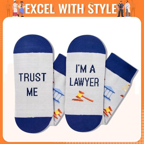 Zmart Fireman Pilot Gifts for Men - Real Estate Agent Gifts Women, Lawyer Librarian Rocks Chef Socks in Saudi Arabia