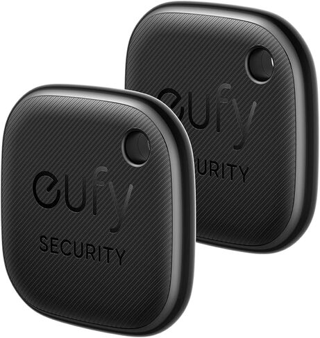 eufy Security by Anker SmartTrack Link (Black, 1-Pack), Android not Supported, Works with Apple Find My (iOS only), Key Finder, Bluetooth Tracker for Earbuds and Luggage, Phone Finder, Water Resistant in Kuwait