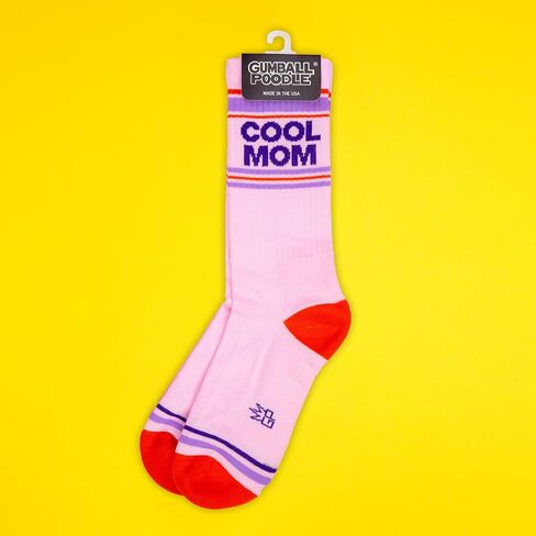 Gumball Poodle Novelty Gift Socks for Men, Women and Teens, Cool Crew Socks (Made in the USA) in Kuwait