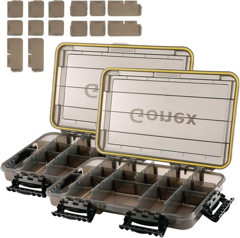 صناديق صواني معالجة Gonex 3700 مقاومة للماء وفواصل قابلة للإزالة لصيد الأسماك in Kuwait