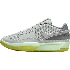 Nike Ja 1 Big Kids' Basketball Shoes (DX2294-003, Light Silver/Cyber/Cool Grey/Granite) Size 7