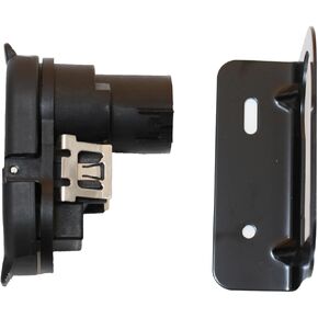 Trailer Brake Harness Towing 4/7 Plug Connector with Bracket Replace 9U5Z-14489-MAA Compatible with Ford 2009 2010 2011 2012 2013 2014 2015 2016 2017 2018 2019 2020 2021 2022 2023