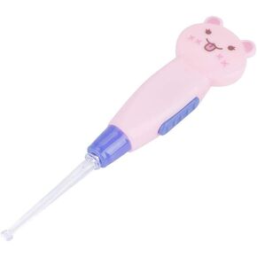 LED Ear Wax Removal Kit Ear Pick Ear Safety Cleaner Tool with Scoop Tweezers for Kids and Adult ( Cat)
