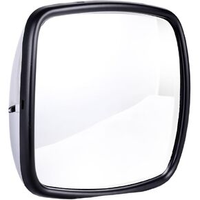 ECCPP Spot Mirror Chrome Housing Driver or Passenger Side Heavy Duty Mirror for 2004-2016 for Freightliner for Columbia for Freightliner M2 Manual Adjusted Heated