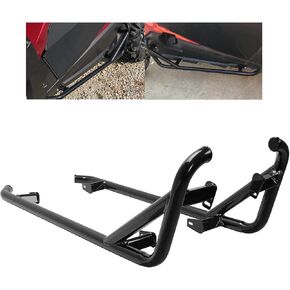 kuafu nerf bars sliders rock sliders متوافق مع 2014-2023 Polaris RZR XP 1000 XP Turbo S RZR 900 50 "Trail (2-Door) الخطوات الجانبية 1 زوج اليسار والأحمر