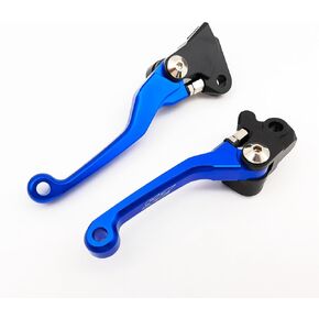 Pivot Brake Brake Clutch Levers لـ Yamaha Yz65 YZ80 YZ85 YZ125 YZ250 YZ 65 80 85 125 250 450 F X FX دراجة دراجة نارية دراجة نارية (Black ، YZ65 2018-2024 | YZ80/85 2015-2024)
