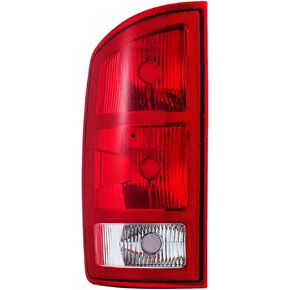 TULALUX-For 2002-2006 Dodge Ram 1500 2500 3500 Pickup Tail Lights Brake Lamp (Dark red)