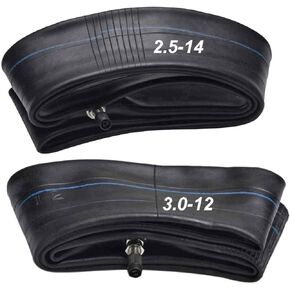 2.5-14 Inner+3.0-12 Inner for Kawasaki Yamaha Dirt Bikes Pit Bike XR CRF 50 70 Kawasaki KLX 110 Suzuki DRZ 110 Yamaha TTR 90,90cc 110cc 125cc Pit Dirt Bike, 50cc 70cc 90cc 110cc 125cc