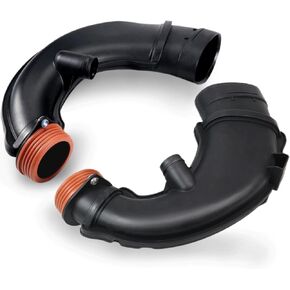 Engine Air Intake Hose Left & Right Filtered Air Duct for BMW 5 6 7 Series X5 X6 550i 650i xDrive 750i 750Li X5 X6 F07 F12 F13 F02 F04 E70-E72 2008-2018, Replaces 13717577452 13717577451