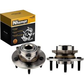 515072 Front Wheel Hub Bearing Assembly Compatible with Ram 1500 2002 2003 2004 2005 2006 2007 2008 Non-ABS 5 Lugs 2pcs