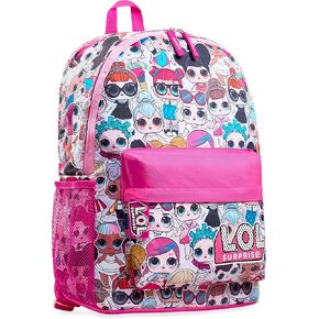 L.O.L. Surprise! School Bags for Girls - Queen Bee Cute Backpack for Kids - Bag for School, Travel, Sports, Holiday - Rucksack - LOL Gifts