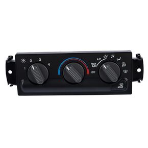 GELUOXI Heater A/C Climate Control Switch w/Rear Defrost Replacement for Olds Bravada 1999-2002 Chevy Blazer 1999-2005 GMC Jimmy 1999-2001 15098966 16250535