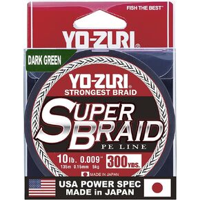 Yo-Zuri Superbraid Blue 300 ياردة Super braid خط صيد in Kuwait