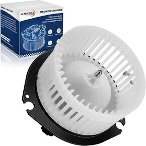 AC Blower Motor Fan Fits for 1996-2014 Chevrolet Express 1500 2500 3500 4500, GMC Savana 1500 2500 3500 4500, G30, G3500, P3500, Front HVAC Plastic Heater Blower Motor Replacement Assembly, 700067