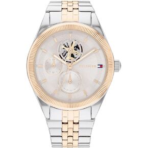Tommy Hilfiger Classic Multi-Function Quartz Watch - Stainless Steel Wristwatch for Women, Water Resistant Up to 3 ATM/30 Meters - Premium Fashion Timepiece for All Occasions - 38mm