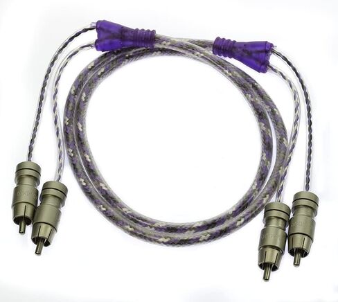 VOODOO Car Audio RCA Interconnect Cable OFC Copper (9.6 FT / 3 Meters) in Saudi Arabia