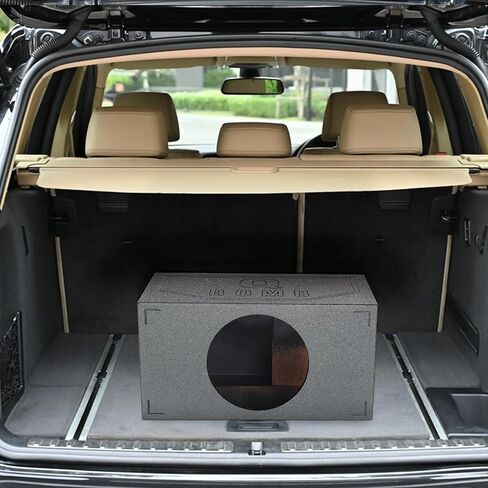 Q Power QBOMB15VL Single 15" Vented Ported Car Subwoofer Sub Box Enclosure QBOMB in Kuwait
