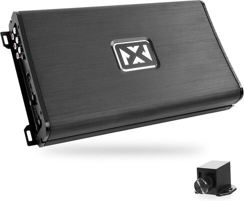NVX VADM4 v2 Model 4-Channel Class D Amplifier 1000W Peak, 500W RMS | 2/4-ohm Stable, High/Low Pass X-Over, for Car/Truck/Marine/UTV/Motorcycle in Kuwait