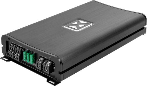NVX VADM4 v2 Model 4-Channel Class D Amplifier 1000W Peak, 500W RMS | 2/4-ohm Stable, High/Low Pass X-Over, for Car/Truck/Marine/UTV/Motorcycle in Kuwait