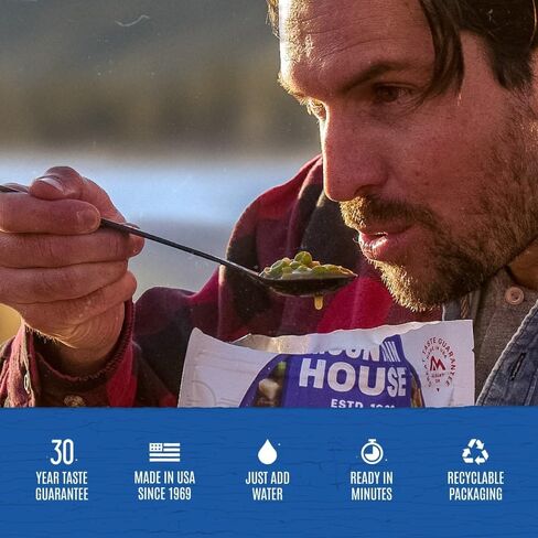 Mountain House Spaghetti with Meat Sauce Pro-Pak | Freeze Dried Backpacking & Camping Food | One Serving in Saudi Arabia