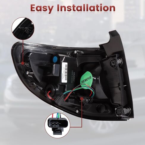 Tail lights Outer Assembly Not Include Bulb Compatible with 2013-2016 GMC Acadia 2017 Acadia Limited OE Style Left Driver Side Rear Light Taillights Replacement for 84051375 in Saudi Arabia
