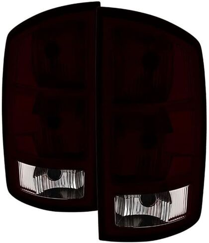 TULALUX-For 2002-2006 Dodge Ram 1500 2500 3500 Pickup Tail Lights Brake Lamp (Dark red) in Saudi Arabia