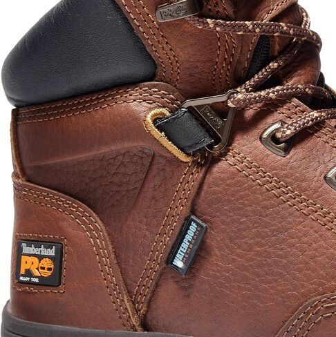Timberland PRO Men's Helix 6 Inch Alloy Safety Toe Waterproof Industrial Work Boot in Saudi Arabia