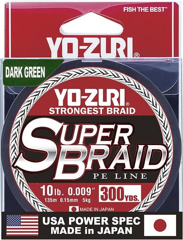 Yo-Zuri Superbraid Blue 300 ياردة Super braid خط صيد in Saudi Arabia