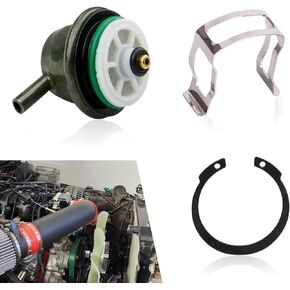 1 Set Car Fuel Pressure Regulator Kit, Fuel Pressure Sensor with Clamp and Snap Ring, Original OEM Accessories Replacement 89060422, Compatible with Chevrolet Buick Cadillac (Multicolored)