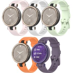 Band for Garmin lily, Soft Silicone Replacement Watch Band Strap for Garmin lily (No Tracker)