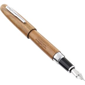 Conklin All American Pau-Preto/Chrome Limited Edition 898 Fountain Pen - Omniflex