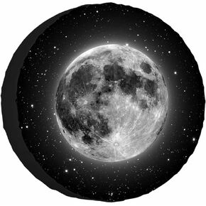 Retro Spare Tire Cover Moroccan Pattern Polyester Universal Wheel Tire Cover for Trailer Camping Weatherproof for Rv SUV Truck Camper Travel 15 inch