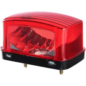 Taillight Housing Tail light Lens Cover Compatible with Yamaha Big Bear 400 / Grizzly 660 350 / Kodiak 400 / Rhino 660 700,Plastic Rear Light Lens Replace 5KM-84710-01-00,5KM-8472C-10-00(Red)