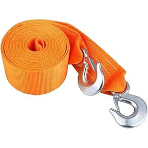 Tow Strap Heavy Duty, Recovery Strap 3" X 20' 18,000 LB Break Strength Rope Winch Strap with 2 Hook in Saudi Arabia