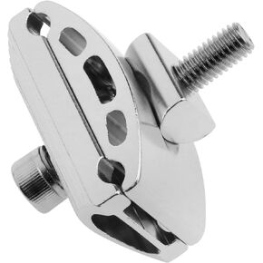 1PCS Bicycle Seatpost Head Saddle Pipe Head Aluminum Alloy Seat Tube Cycling Screw Bicycle Mountain Bike Spare Parts Seatpost Clamp Parts (Silver)