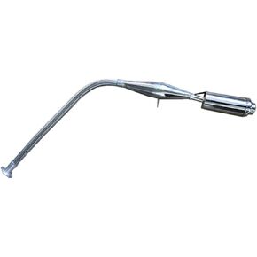 Stainless Steel Pipe Muffler, Flexible Fit Poo Poo Muffler FOR GAS MOTORIZED BICYCLE 2 Stroke 80cc in Saudi Arabia