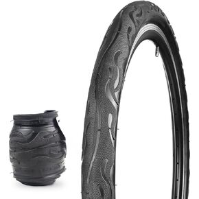 Bike Tire 20/24/26 Inch Folding Bead Replacement Tyre 20/24/26 * 2.125 for Child Kids Bike City Bike Beach Cruiser Bicycle