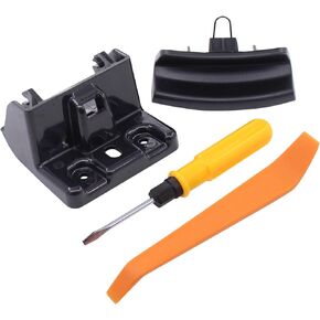 MOTOKU Floor Center Console Armrest Lid Latch and Upper Latch Handle with Tools for Ford C-Max 2013-2018 Escape 2013-2016