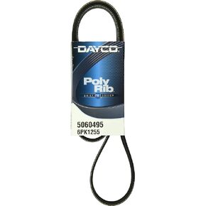 Dayco 5060495 Serpentine Belt , Black