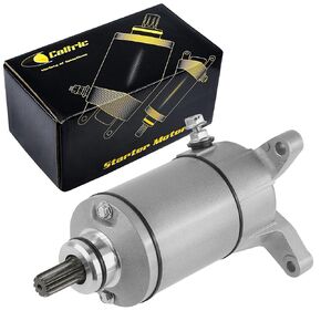 Caltric Starter Compatible with Suzuki 250 Lt-F250 Ozark 246Cc 2002 2003 2004 2005 2006 2007 2008 2009