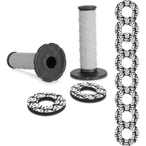 PRO CAKEN Non-Slip Moto Grip Donuts Fit for MX ATV Donuts Handlebar Grips Dirt Bike Quad Bicycle Grip Donuts Handlebar Accessories Unique Hand Grip Cushions 5 Pair