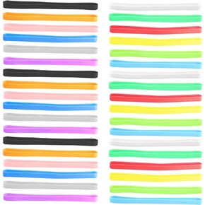 36 Pcs 3" Assorted Colors Rubber Bands Long Lasting Wrapping Bands for Bottle, Wallet, Notebook, 12 colors
