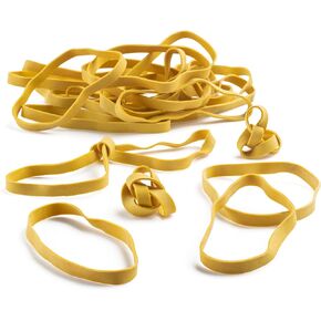 Rubber Bands - #64 Size - Yellow Rubberbands - 1LB/250 Count