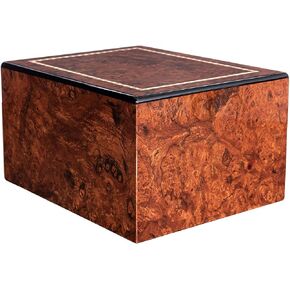 Chateau Collection - Keepsake Cremation Urn - Wooden Memorial Box for Ashes - Small (up to 29 lbs) - Labarde