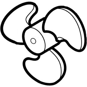 LG 5901JA1012B Fan Assembly, Cross Flow