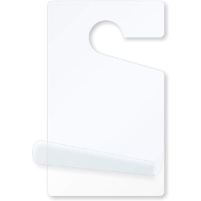 SmartSign Blank Parking Permit Hang Tag | 3" x 5" Self Laminating Plastic (Pack of 25), Made in USA