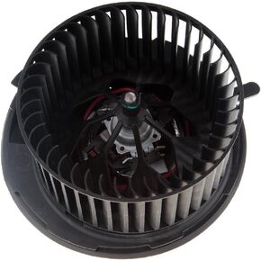 OCPTY A/C محرك منفاخ السخان ABS مع قفص مروحة تكييف الهواء HVAC أمامي مناسب لـ 2005-2014 Volkswagen Jetta/2006-2010 Volkswagen Passat/2006-2009 Volkswagen Rabbit/2009-2016 Volkswagen Tiguan
