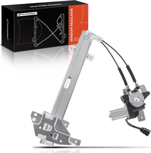 A-Premium Electric Power Window Regulator with Motor Compatible with Pontiac Grand Prix 1997-2003 Sedan Rear Left Driver Side in Saudi Arabia